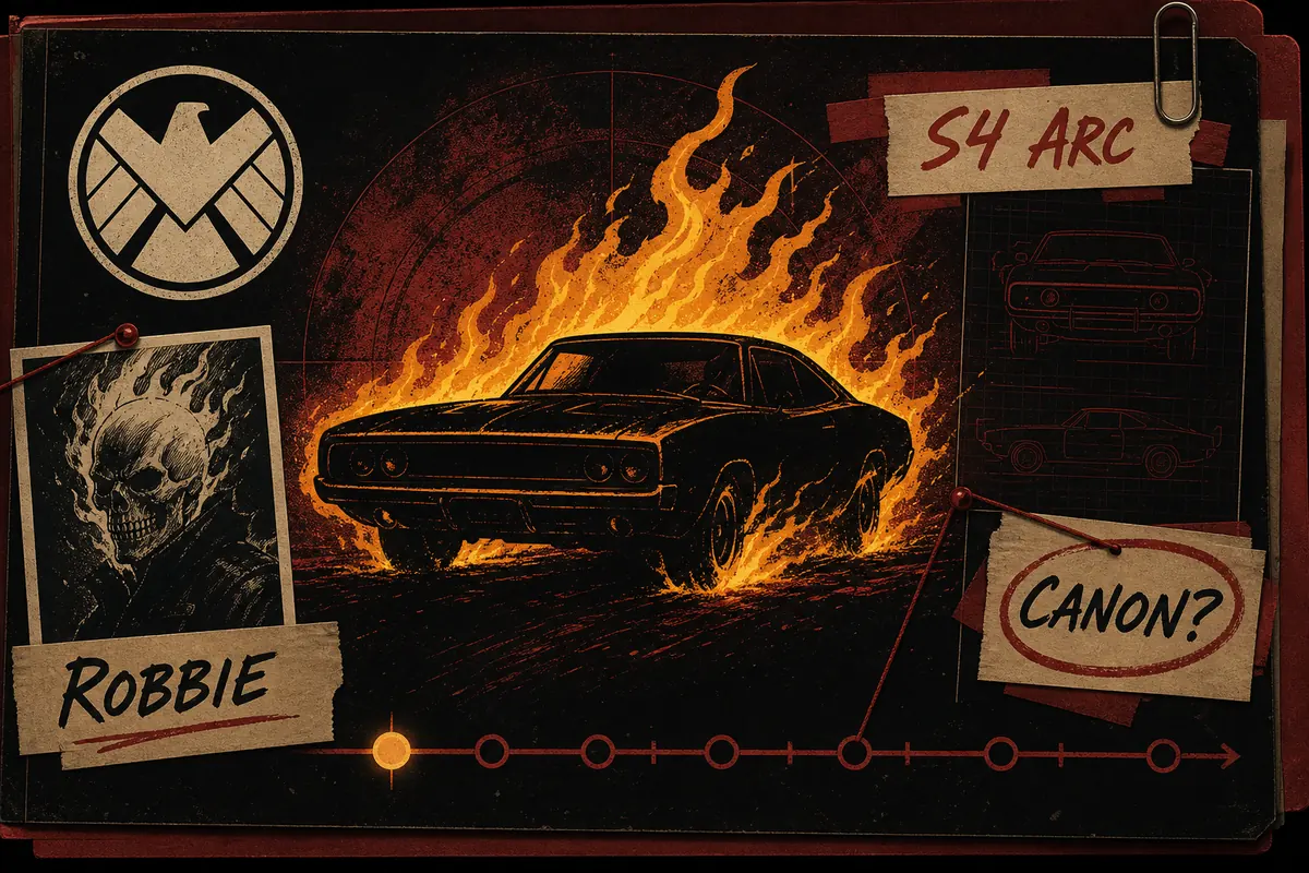 Agents of S.H.I.E.L.D. Ghost Rider: 9 Episodes, Robbie Reyes, and Canon Explained